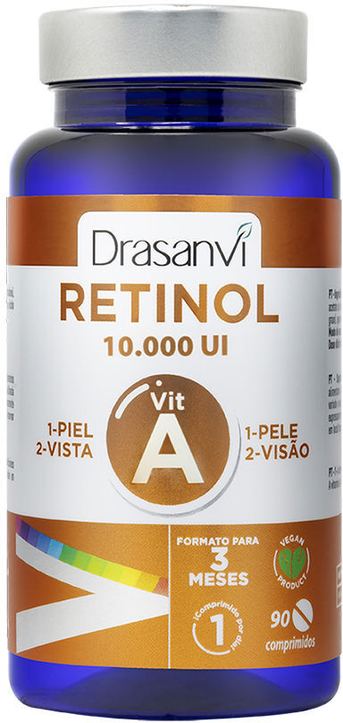 Drasanvi Vitamina A Retinol comprimidos 90 u