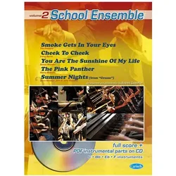 School Ensemble vol.2 (+CD) 5 arrangements for mixed ensemble score, Fachbücher von A. Cappellari