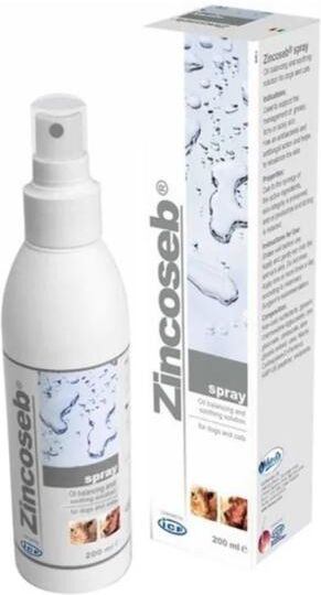 Zincoseb Spray Seboequilibrante per Cani e Gatti 200 ml