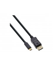 InLine USB Display Kabel Typ-C Stecker zu DisplayPort DP Alt Mode 4K2K Digital/Daten Digital/Display/Video Video/Analog 7,5 m (64127)