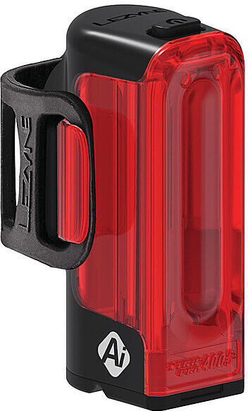 LEZYNE Fahrrad Rücklicht STRIP PRO Ai Alert 400+ schwarz B