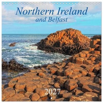 Northern Ireland and Belfast (Wall Calendar 2027 12 × 12 Inch) CALVENDO 12 Month Wall Calendar