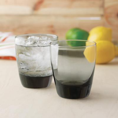 Libbey Classic Smoke Rocks Glasses, 13-ounce, Set of 12 - Set of 12