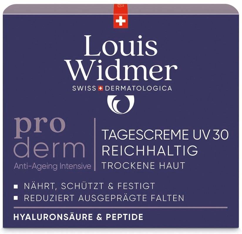 Louis Widmer Widmer proderm Tagescreme UV 30 reichhaltig l.P. 2x 2x50 ml Creme