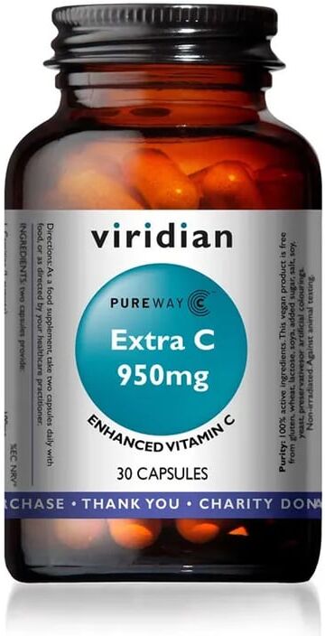 Viridian Extra C 950 mg 30 VCaps