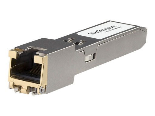 StarTech.com JL563A-ST Transceiver Modul (SFP+ Module, 100/1000/10000Base-TX HP kompatibel, Kupfer, RJ-45 Kupfer mit DDM) (JL563A-ST)