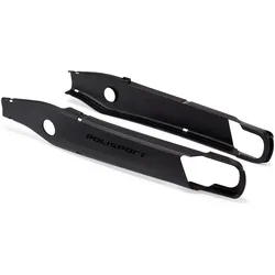 Polisport, Motorrad Zubehör, EVO SCHWINGENABDECKUNG (SET) STARK VARG '23-'26 SCHWARZ