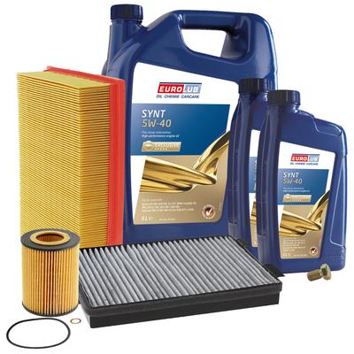 Atec Inspektionspaket Filtersatz SET A + 7l ÖL [Hersteller-Nr. 40580979] für BMW