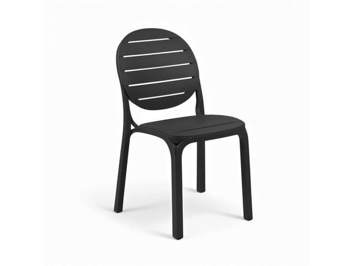 Outdoor chair Nardi Erica, Black, New - Modern & weatherproof