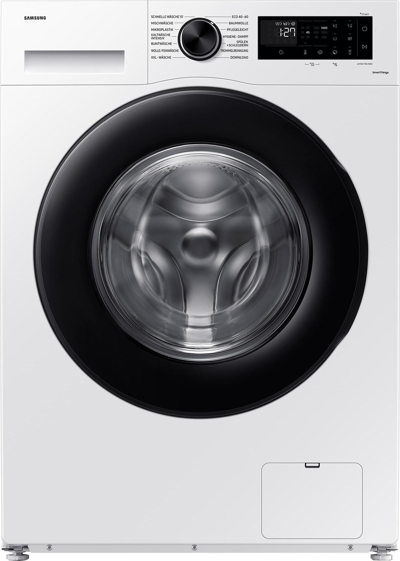 Samsung 9 kg Waschmaschine WW9A-10W, , AI Ecobubble, (-10%), Frontlader, 9 kg, B, 72 dB, 1400 RPM, A