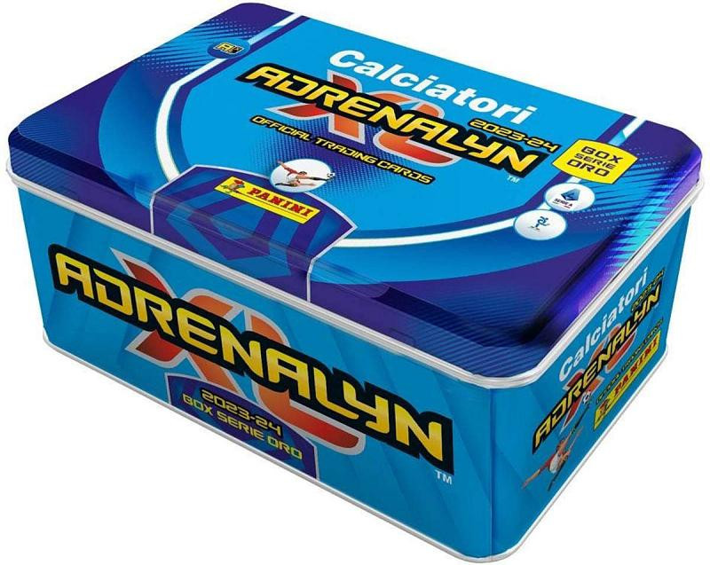 Panini Adrenalyn Serie A 2023/2024 metalen doos (rechthoekig)