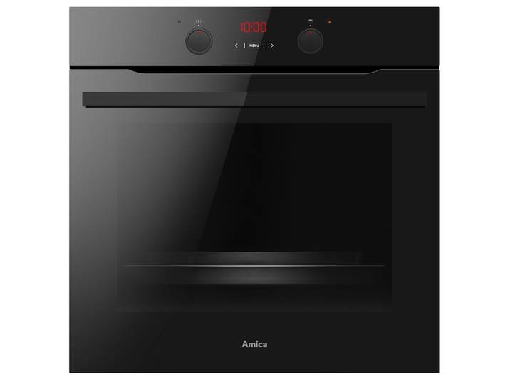 Amica Backofen EBX 944 200 S, mit 1-fach-Teleskopauszug, Steam Clean, Pizza300 – Für knusprige Pizza mit perfekt gebackenem Boden