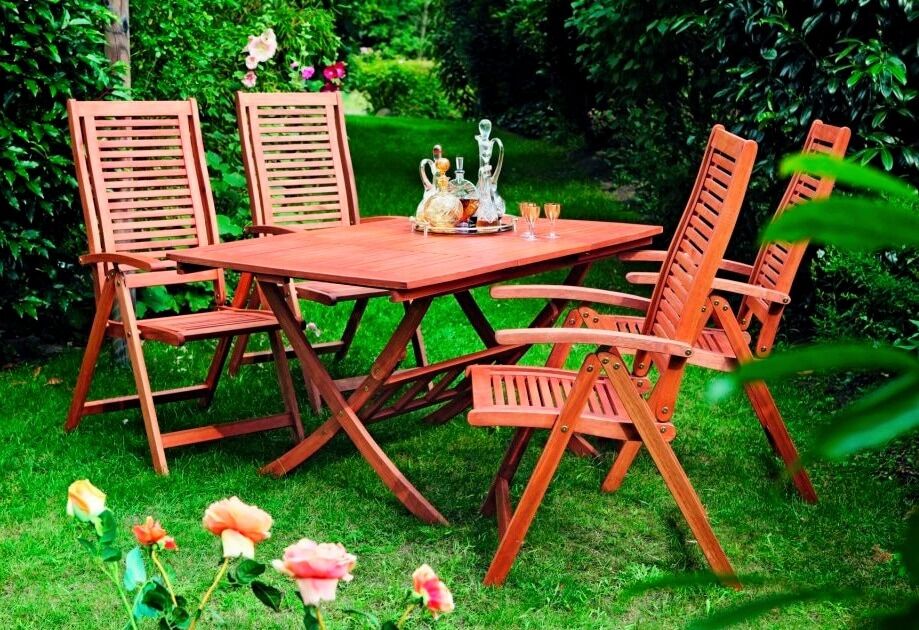 Garten-Essgruppe MERXX "Cordoba", braun, Sitzmöbel-Sets, Garten-Essgruppe braun Einheitsgröße