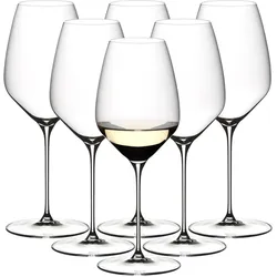 RIESLING GLÄSER Veloce transparent 570 ml 6er Set
