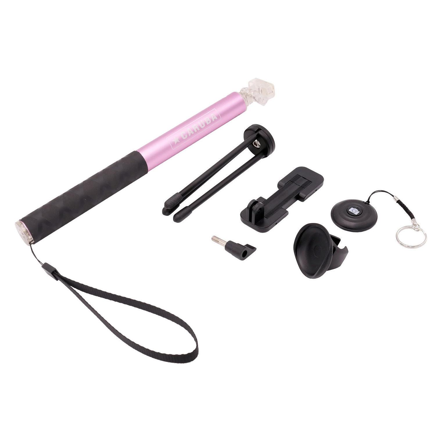 Caruba Selfie Stick GroÃ Bluetooth Pink (22453821)