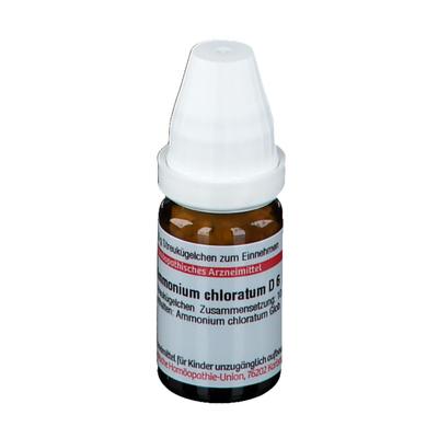 Ammonium Chloratum D 6 Globuli 10 g