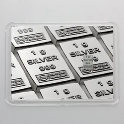 Silberbarren 1g "Silber-CombiBar" (Flip)