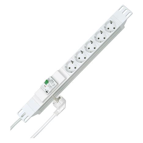 Kopp Steckdosenleiste LS+Di (5x, CEE 7/4, 2 m) (9385.0401.2)