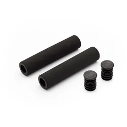 PRO Lenkergriffe RollerRace Team, 32mm x 130mm, Schwarz