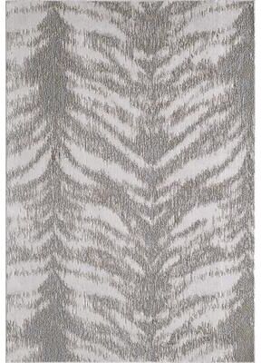 Domani Glam Ombre Zebra Textured Rug