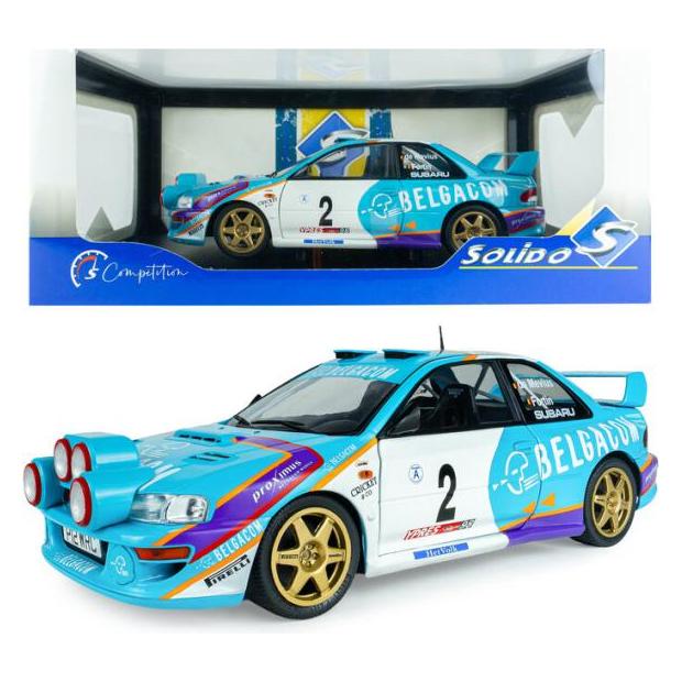 Solido 1:18 Subaru Impreza S5 WRC99 grün #2 (421186597)