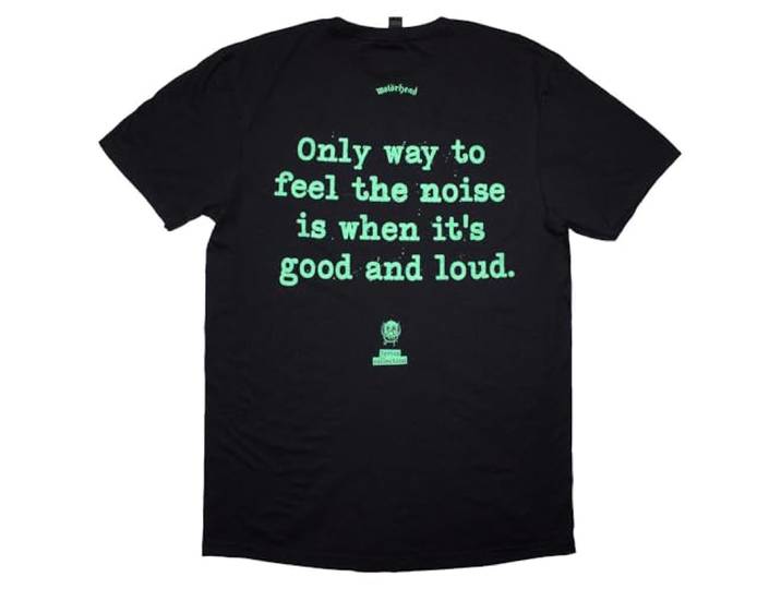 Motorhead Overkill Lyric T Shirt L