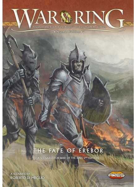 War of the Ring: The Fate of Erebor - Mini-Expansion for War of the Ring Board Game, Ages 12+, by Ares Games