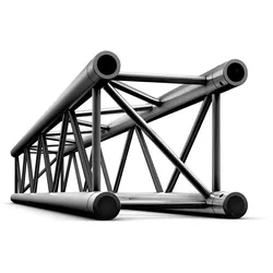 Milos Pro-30 Square P Truss - Straight QTB1000 - Black 1000 mm