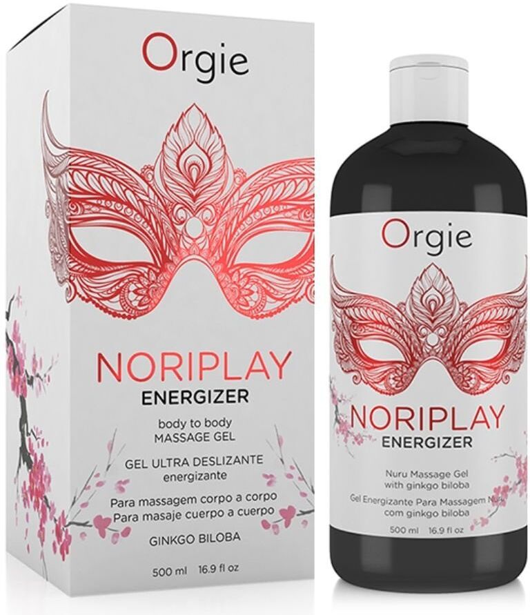 orgie noriplay energizer gel glissant ultra glissant pour massages 500 ml