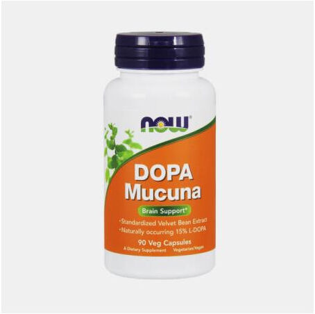 NOW DOPA MUCUNA 90 CAPSULAS