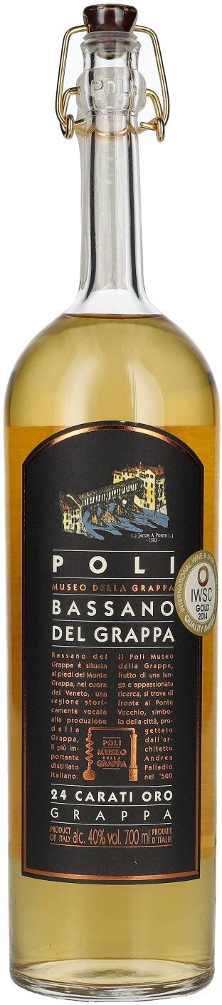 Poli Bassano del Grappa 24 Carati Oro 40% Vol. 0,7l