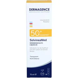 Dermasence Solvineamed Sonnenschutz-Liquid LSF 50+ 75 ML