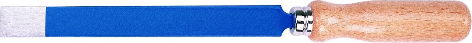 Rennsteig Platte schraper met bladlengte 250 mm, bladdikte 6 mm en bladbreedte 25 mm