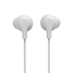 Hama Curly In Ear Kopfhörer kabelgebunden Weiß Lautstärkeregelung Telefon 00221795