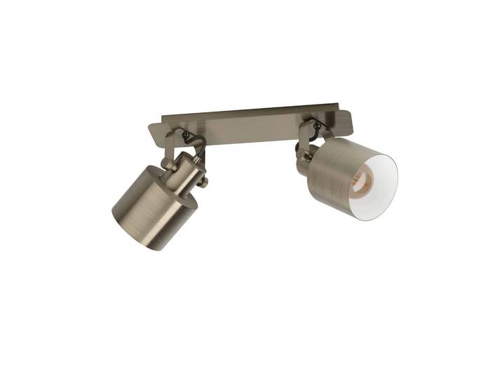 Eglo Strahler, Creme, Weiss, Goldfarben, Metall, länglich, 11x21x47 cm, Lampen & Leuchten, Innenbeleuchtung, Spots & Strahler, Deckenspots