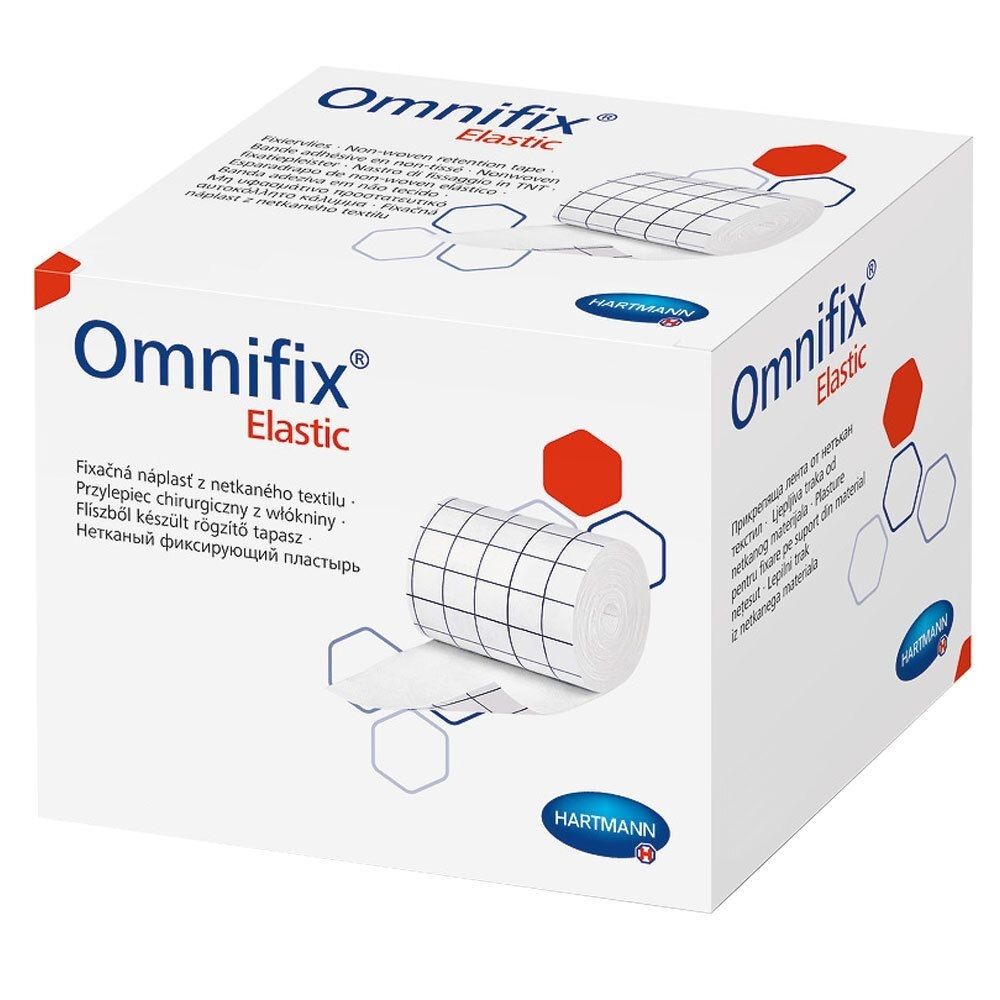 Omnifix elastic 5 cmx10 m Rolle 4x 4x1 St Pflaster