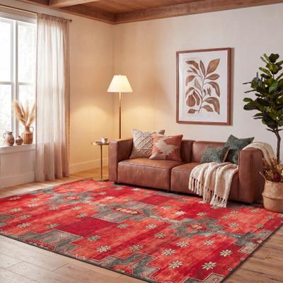 SAFAVIEH Tucson Bhagvati Transitional Machine Washable Rug