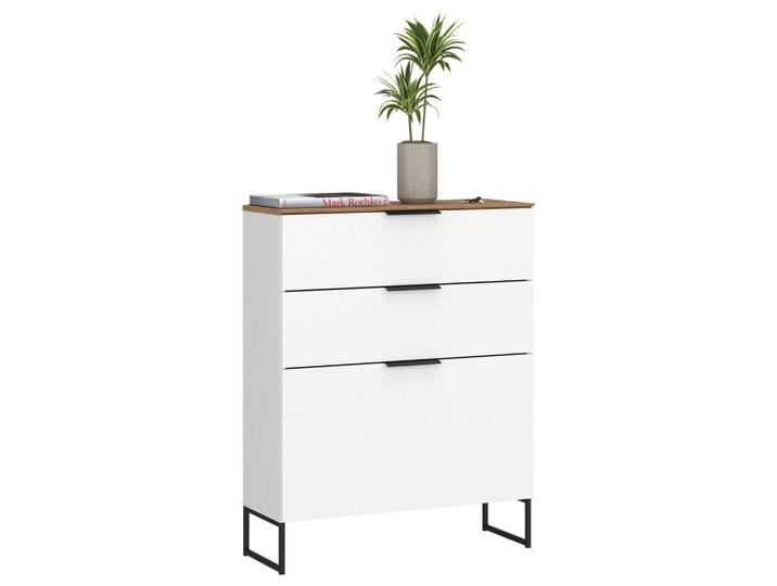 Schuhkipper Aladin 1 Klappe Weiß B: 80 cm