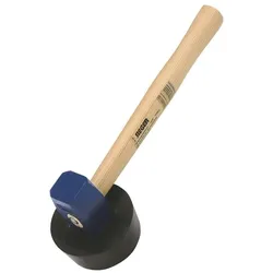Idealspaten, Hammer, 15 kg SIEGER-Plattenlegerhammer rund Eschenstiel 36 cm (1500 g)