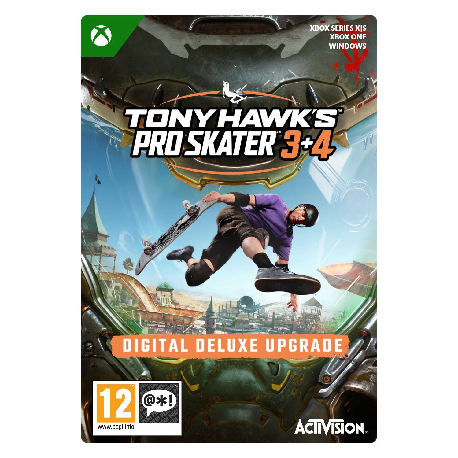 Microsoft Tony Hawks Pro Skater 3 + 4 - Digital Deluxe Upgrade (Xbox One S, Xbox One X, Xbox Series S, Xbox Series X) (7CN-00166)