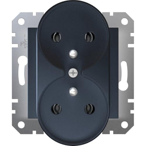 Schneider Electric Asfora dubbel stopcontact antraciet EPH9810271