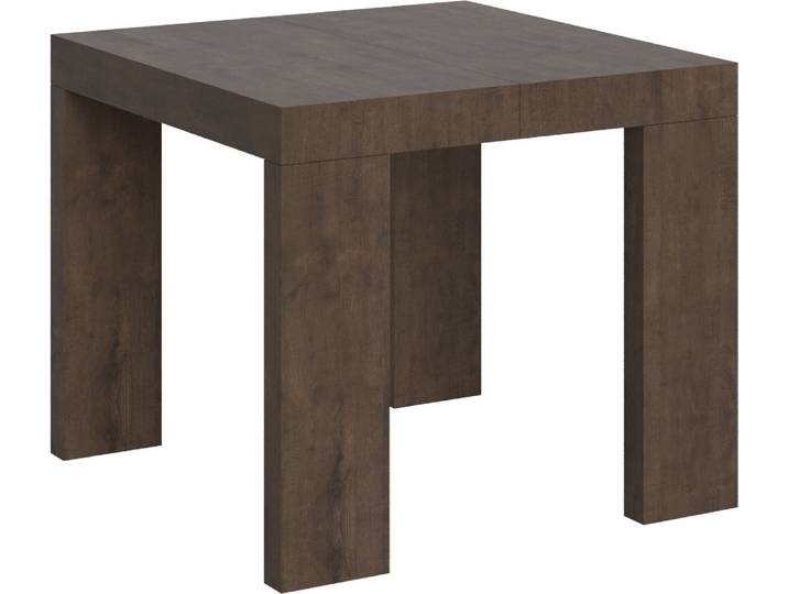 Table Extensible 90X90/246 Cm Roxell Noyer
