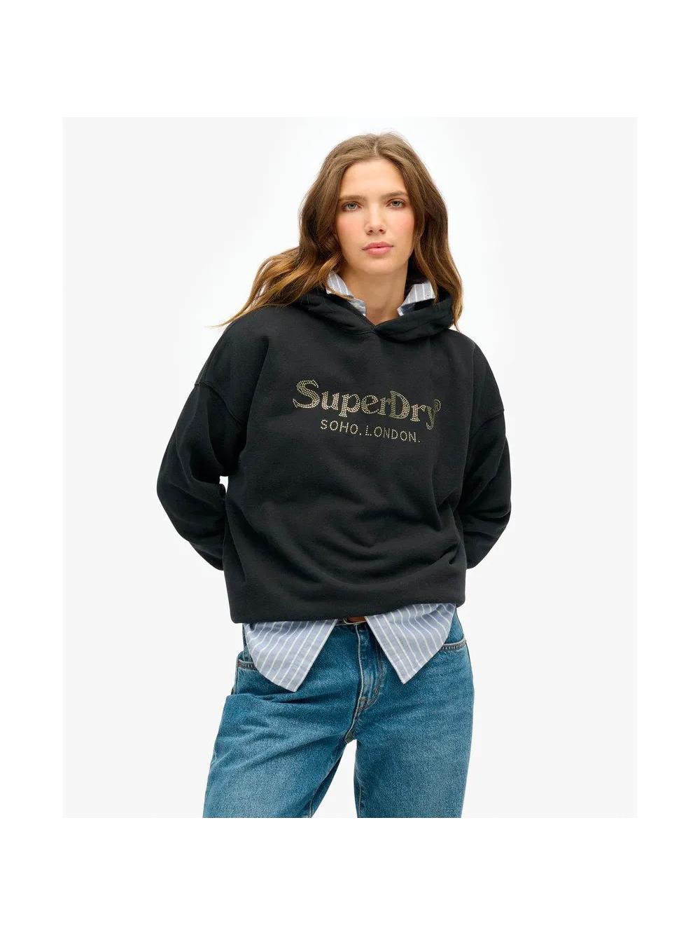 Superdry Damen-Sweatshirt „Metal“