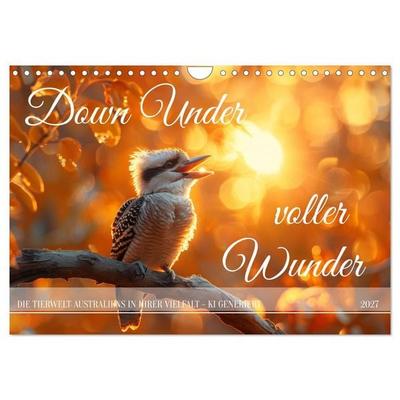 Down Under voller Wunder (Wandkalender 2027 DIN A4 quer), CALVENDO Monatskalender