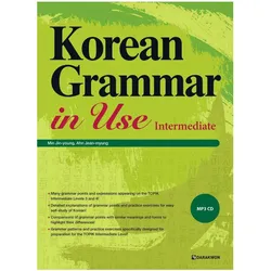 Korean Grammar in Use - Intermediate, Schulbücher von Jean-myung Ahn, Jin-young Min