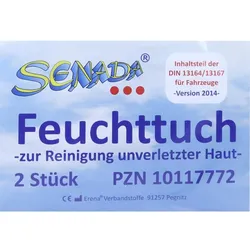SENADA Feuchttuch 2 St Tücher
