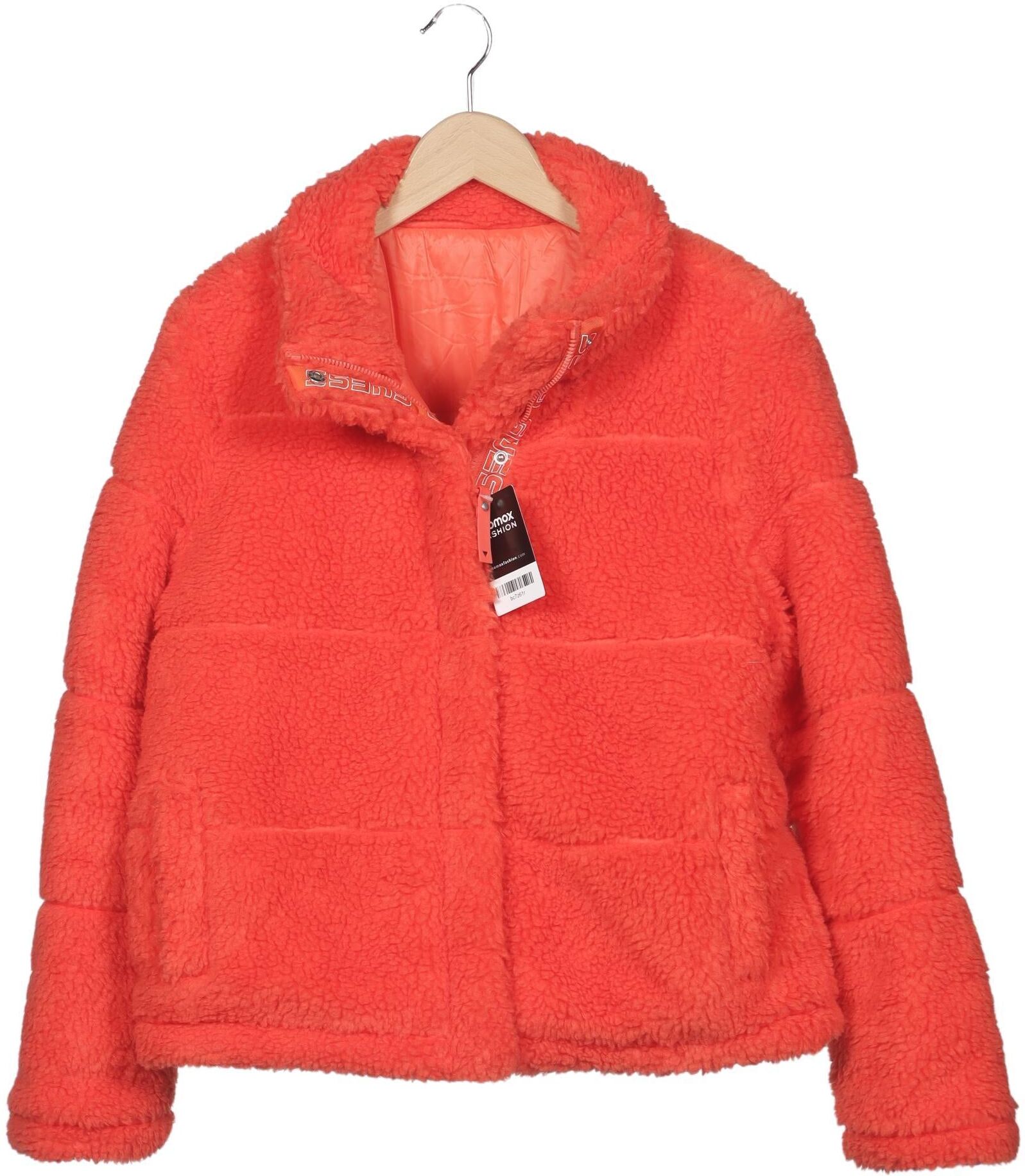 Guess Damen Jacke, Orange, Gr. L, Synthetik - Second Hand