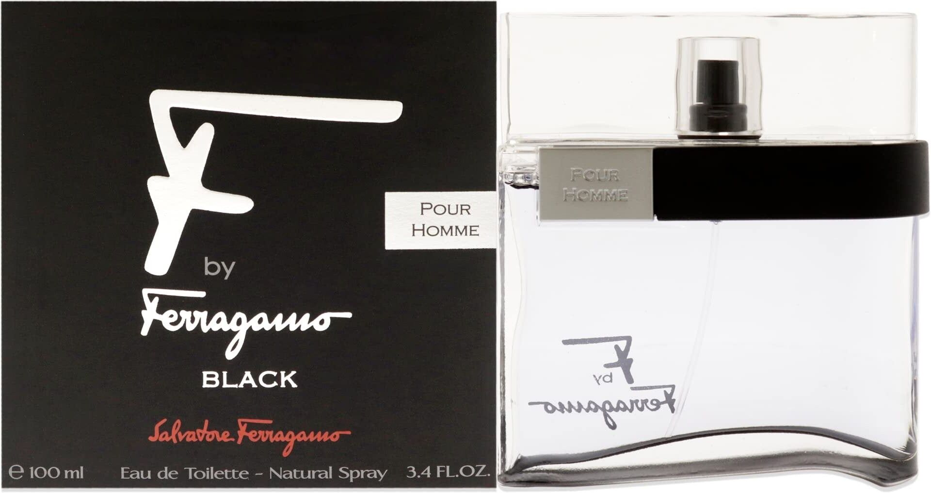 F by Ferragamo Black 100ml Eau De Toilette Spray