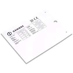 Cembre 88708GY MG-VRT-A PVC 25X80 88708GY
