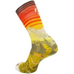 Rywan, Unisex, Sportsocken, No Limit Graphik (44 - 46), Rot